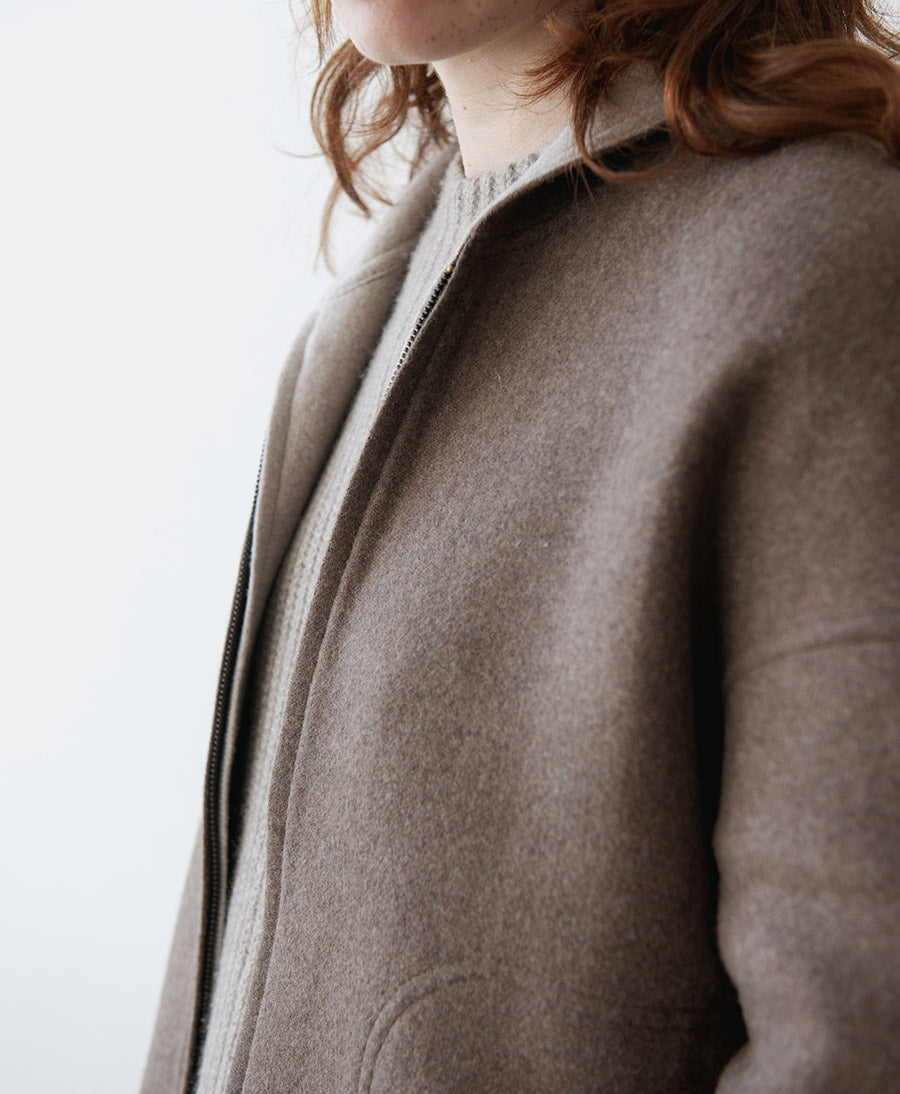 Wendejacke ELEANOR JACKET - Greige / Mocca