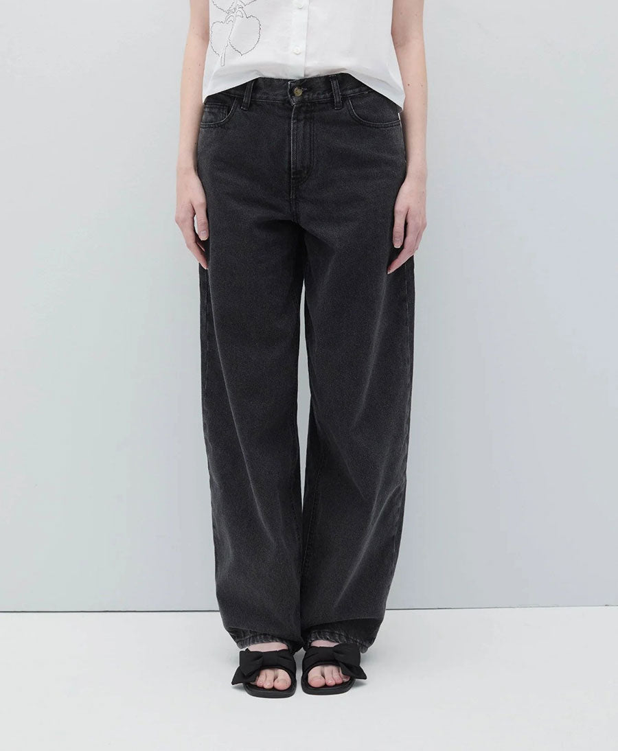 Jeans / Hose aus Denim - BERENICE - Schwarz