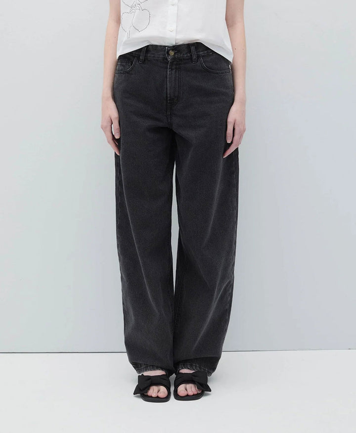 Jeans / Hose aus Denim - BERENICE - Schwarz