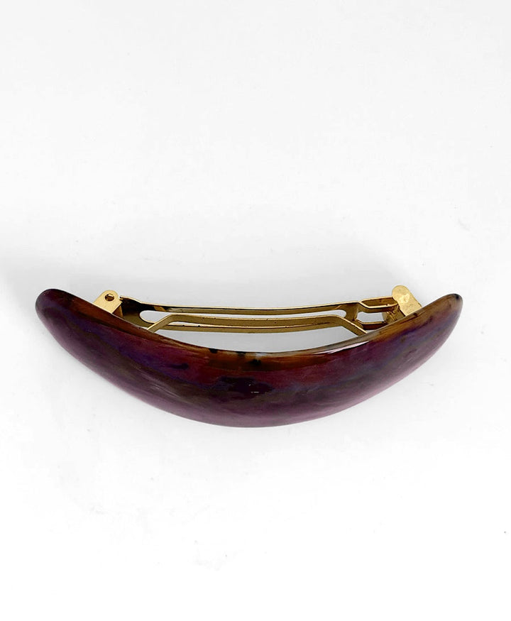 Haarclip JUNA - Mahagoni Tortoise