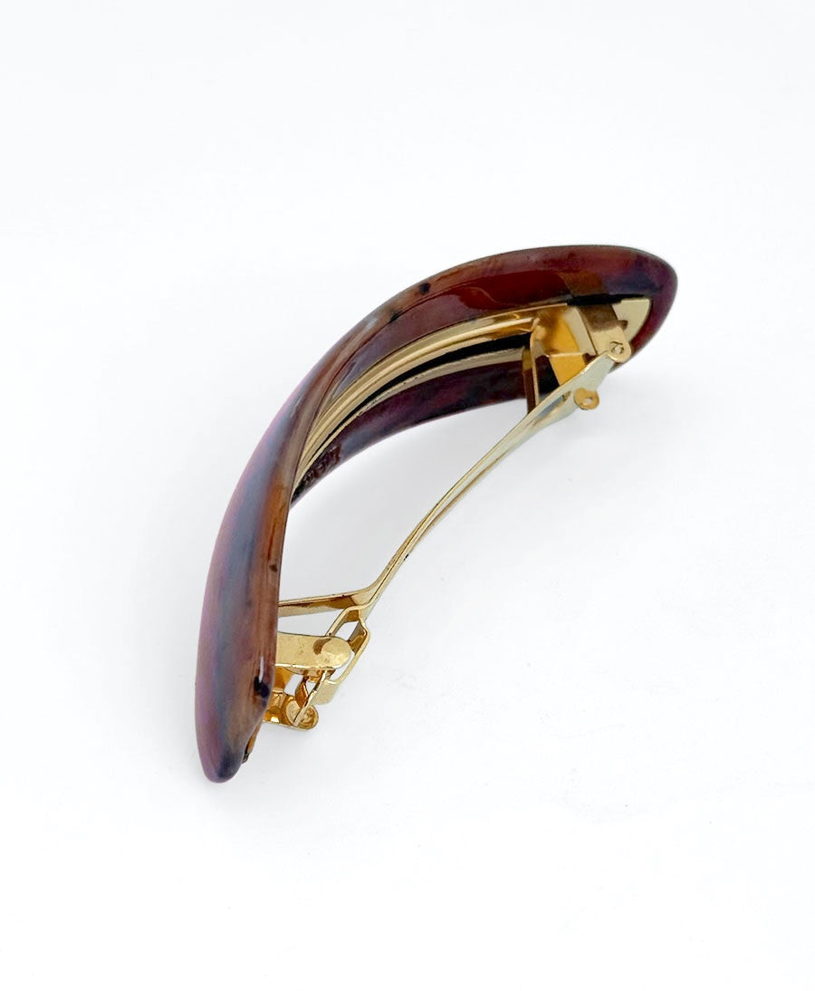 Haarclip JUNA - Mahagoni Tortoise