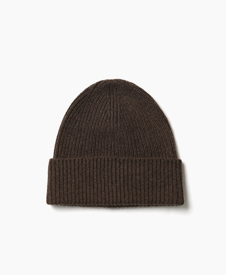 Mütze aus Kaschmir - Dunkelbraun