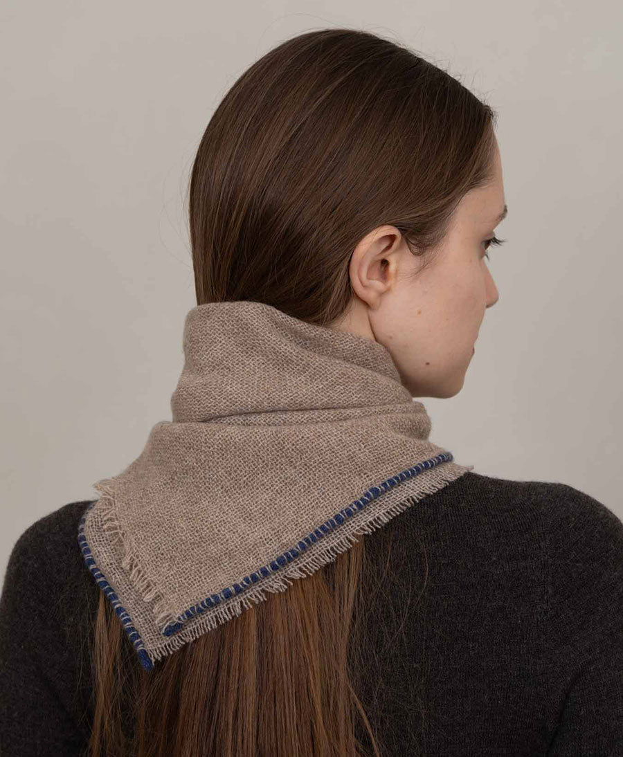 Mini Kaschmirfoulard Noma - Beige