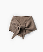 Triangel-Strickschal Bandana Kaschmir Elenomad in Taupe