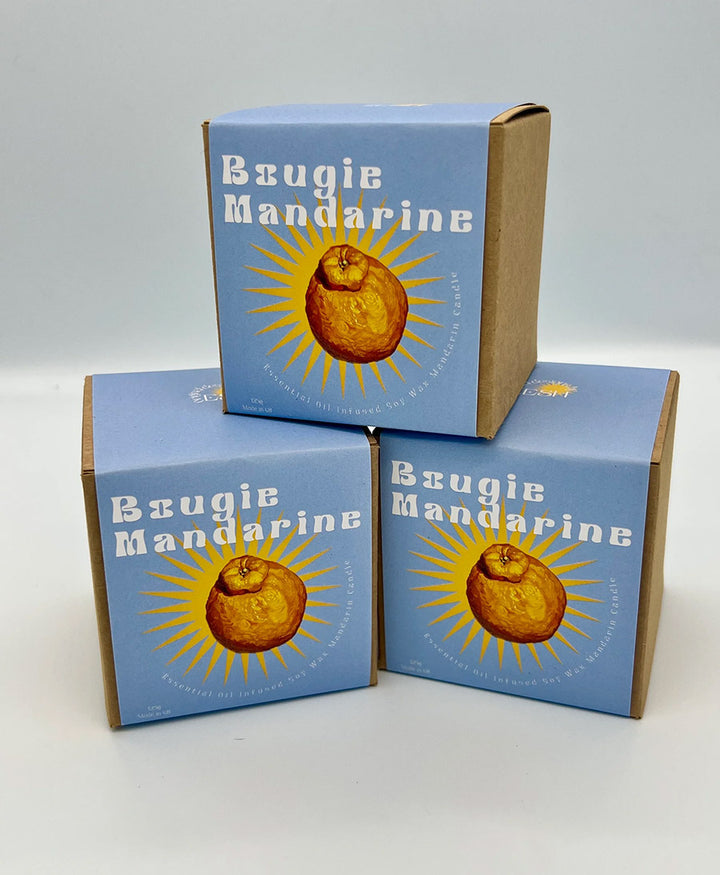 Kerze Mandarindli (Mandarin)