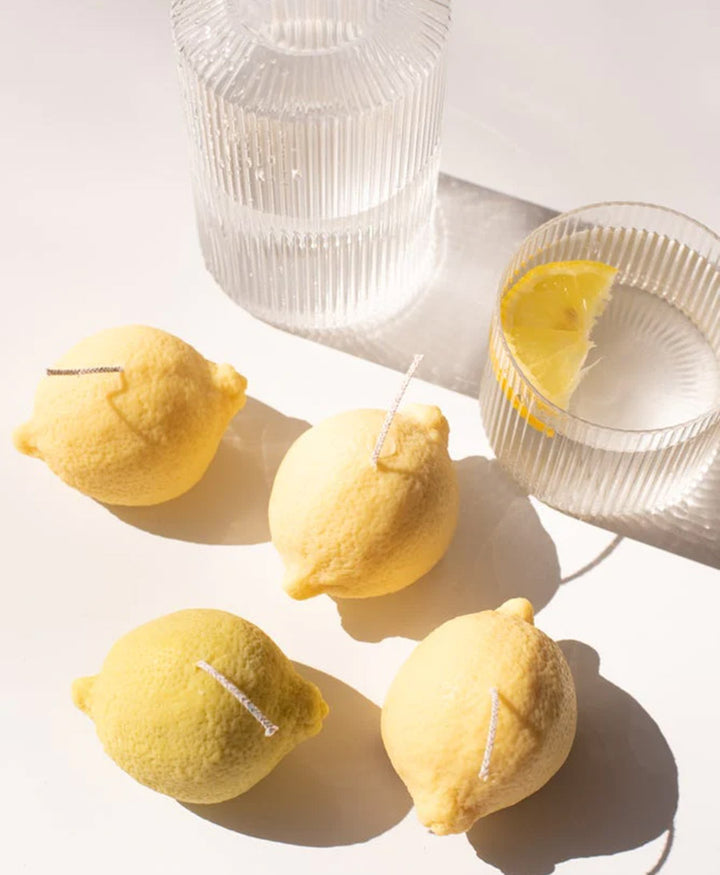 Kerze Zitrone (Lemon)