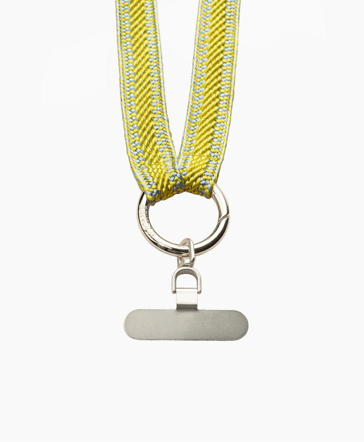 Handykette Phone Chain Set - Yuzu / Silbrig