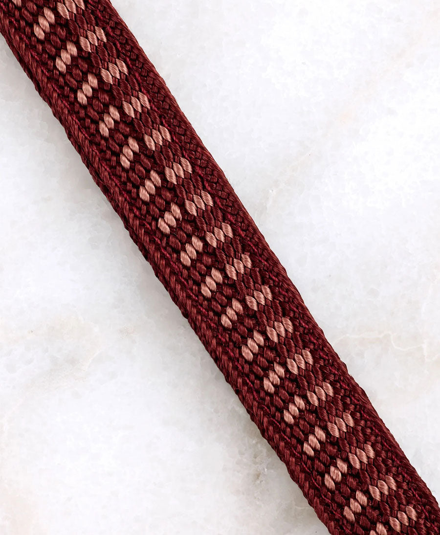 Kurzes Schlüsselband Loop mit goldigem Karabiner - Berry Love