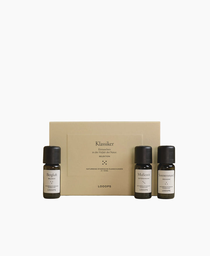 Geschenkbox "Klassiker" mit 3 ätherische Ölmischungen