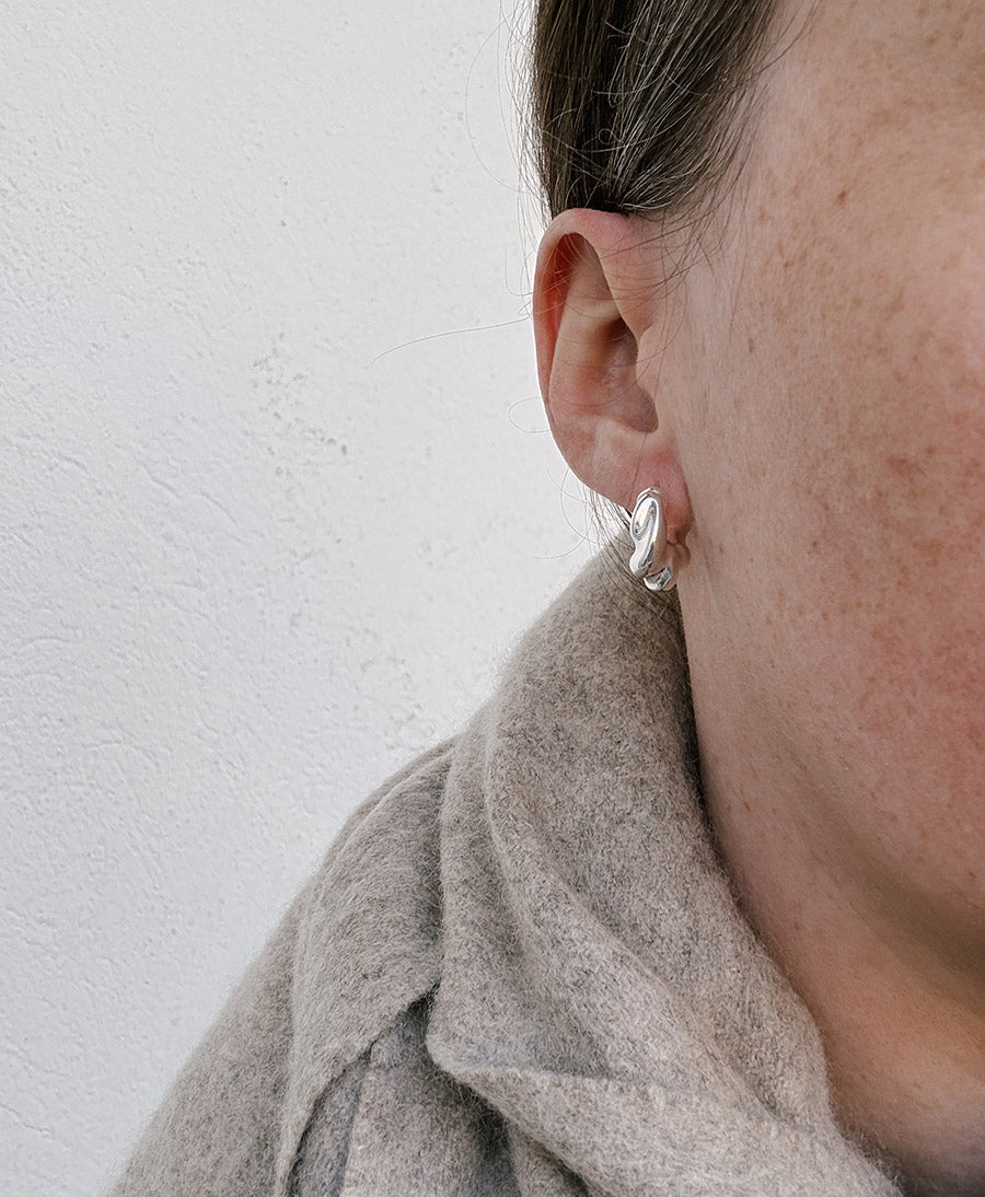Kleine Ohrringe ELLA - Sterling Silber