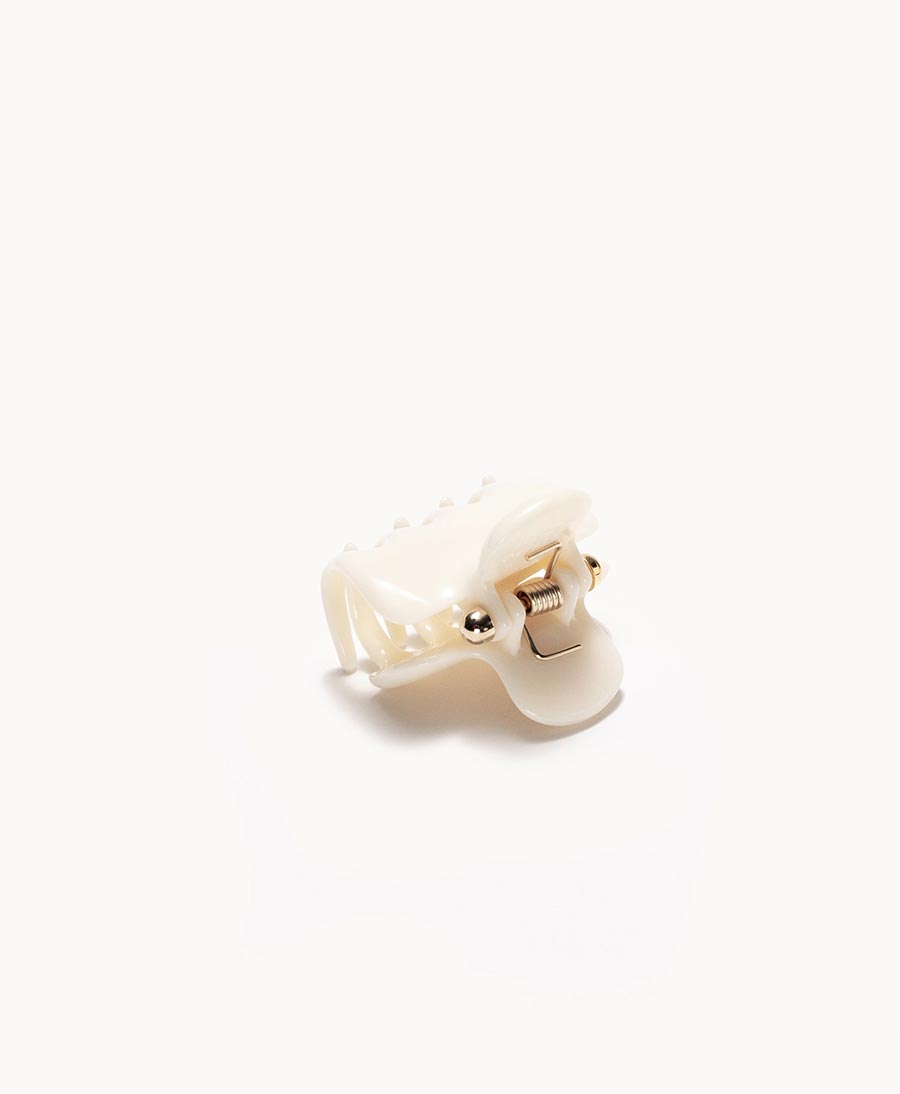 Kleine Haarklammer - IVORY CLAW CLIP - UNDO - clomes