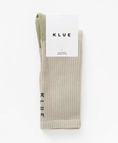 Technische Sportsocken Bio-Baumwolle Klue in Khaki