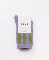 Bambus Socken Bellagio Klue in Lavendel / Olivgrün