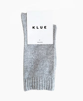 Socken Merinowolle Klue in Hellgrau