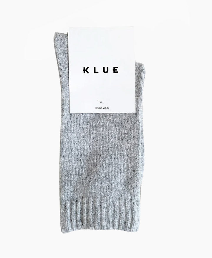 Socken Merinowolle - Hellgrau