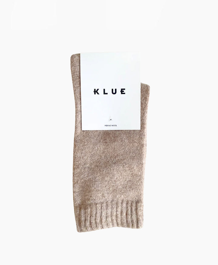 Socken Merinowolle - Beige