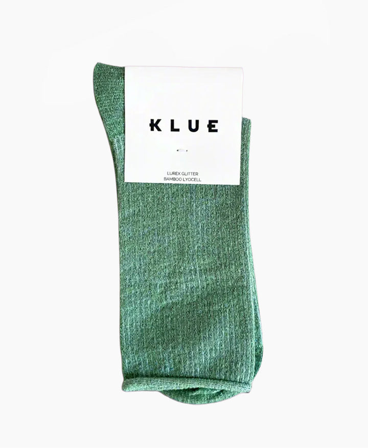 Glitzer Socken Lyocell - Mint