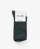 Glitzer Socken Lyocell Klue in Dunkelgrün