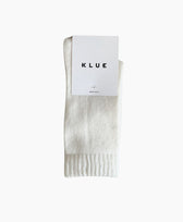 Socken Merinowolle Klue in Weiss
