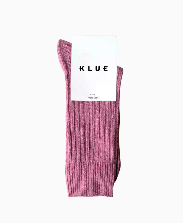 Socken Seide & Wolle - Altrosa