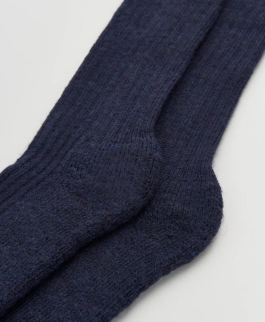 Kniesocken / Kniestrümpfe - Dunkelblau