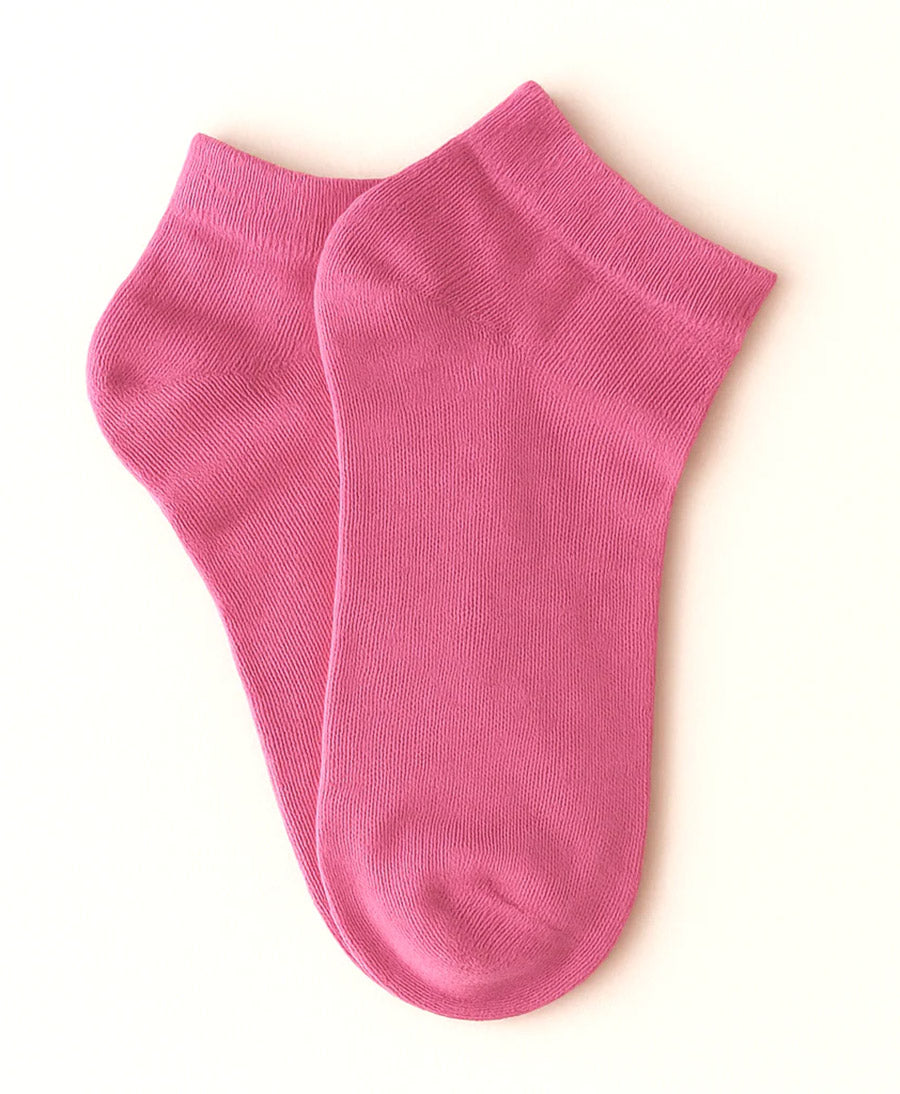 Knöchelsocken Lyocell - Fuchsia