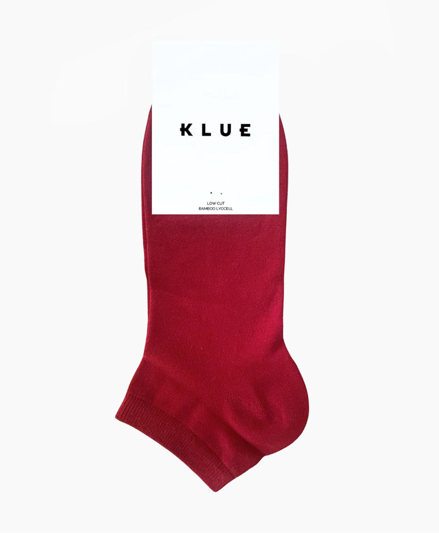 Knöchelsocken Lyocell - Rot