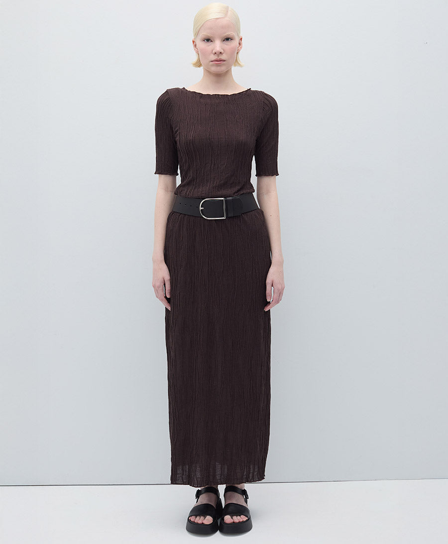 Kleid SERAPHINE - Dunkelbraun