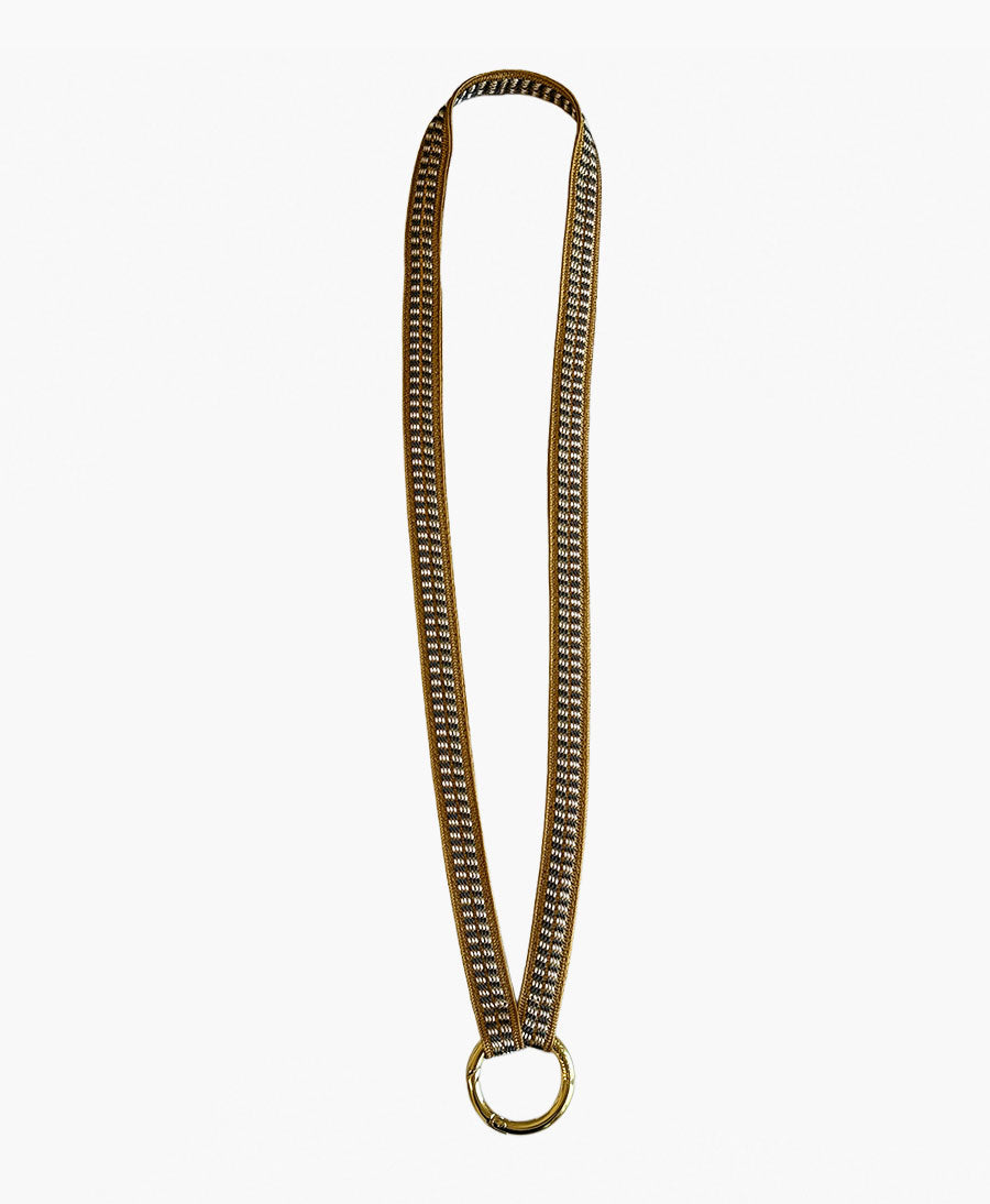 Schlüsselband goldigem Karabiner - Sparrow