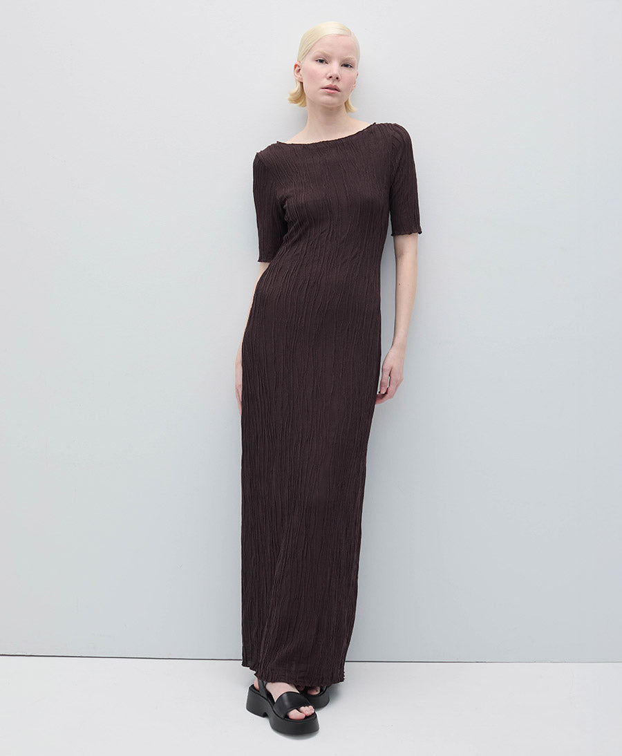 Kleid SERAPHINE - Dunkelbraun