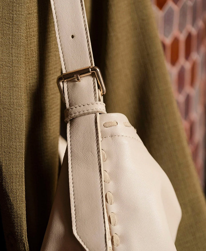 Ledertasche NAIMA - Beige