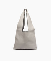 Ledertasche Slouchy Bag Park in Perla