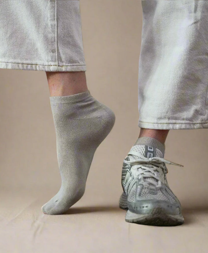 Knöchelsocken Lyocell - Beige