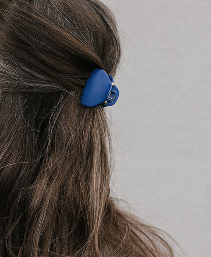 Haarklammer LIV Petite - Mattes Royalblau