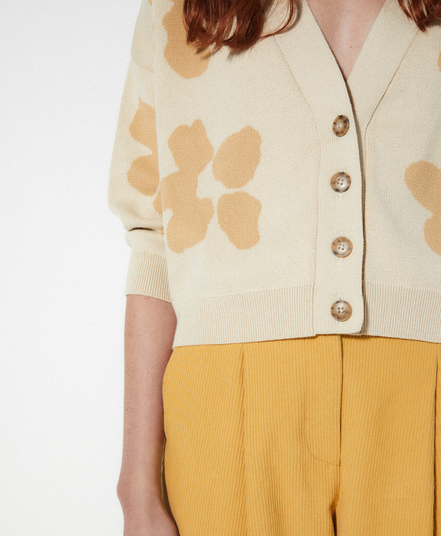 Strickjacke / Cardigan LIZA - Beige