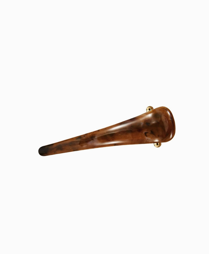 Haarclip AVA - Mahagoni Tortoise