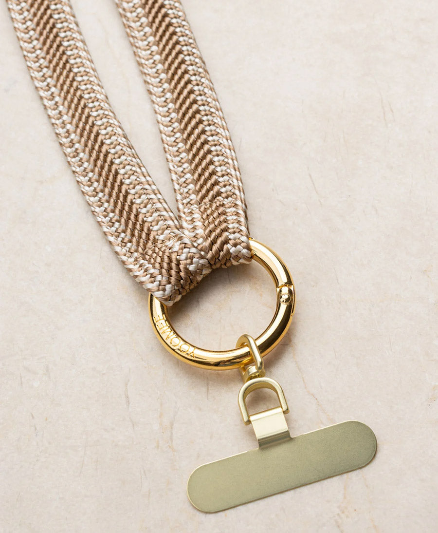 Handykette Phone Chain Set - Marble / Goldig