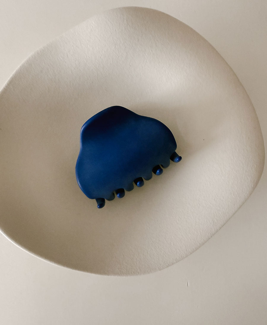 Haarklammer LIV - Mattes Royalblau
