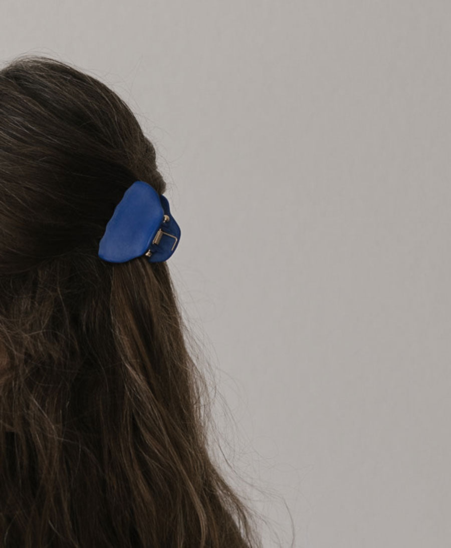 Haarklammer LIV - Mattes Royalblau