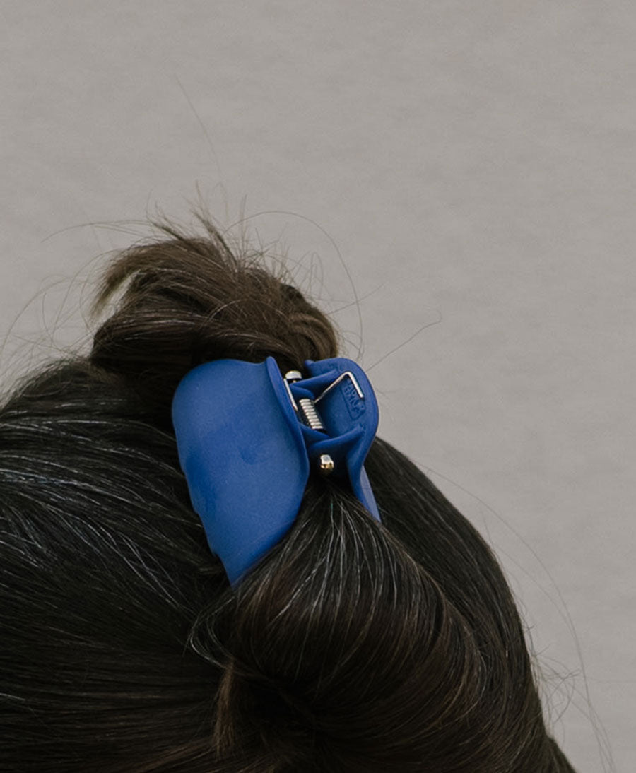 Haarklammer LIV - Mattes Royalblau