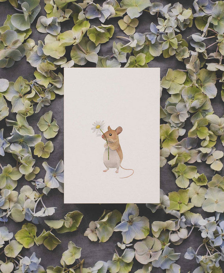 Postkarte "Maus"