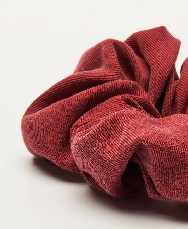 Medina Scrunchie aus Tencel - Weinrot - YOOMEE - clomes