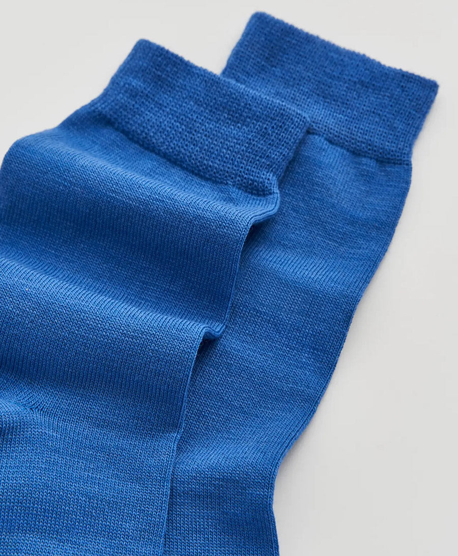 Merino Socken - Blau