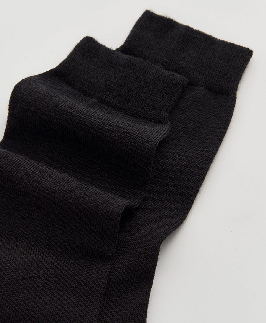 Merino Socken - Schwarz