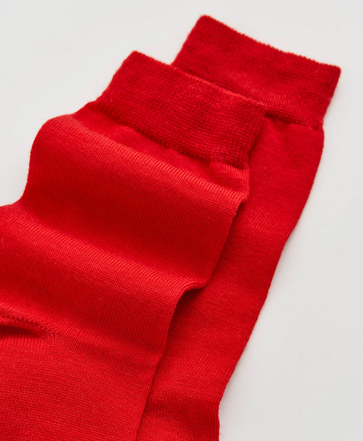Merino Socken - Rot