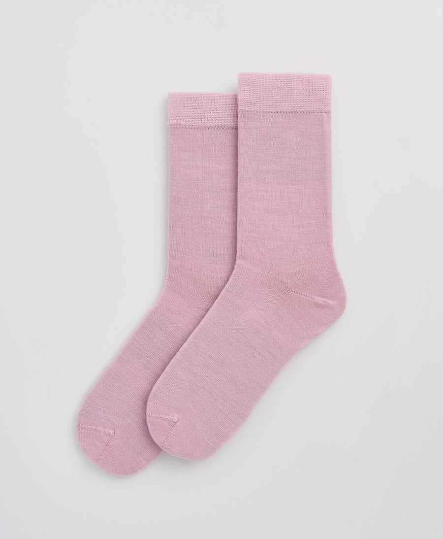 Merino Socken - Rosa