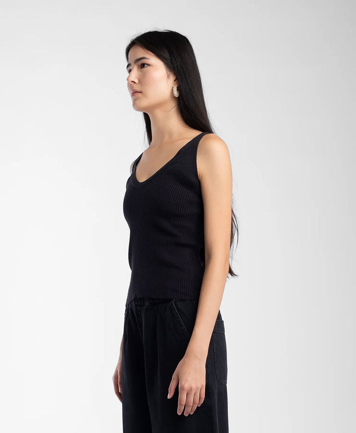 Stricktop Scoop Tank - Faded Black