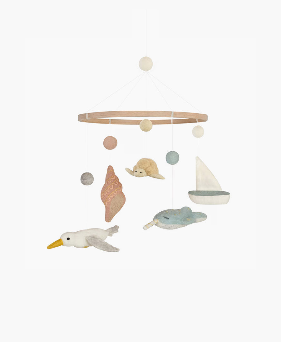 Baby Mobile aus Filz - Kleiner Matrose