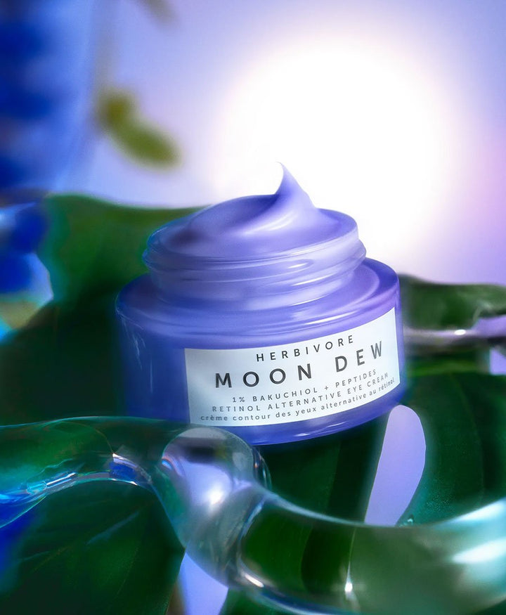 MOON DEW 1% Bakuchiol + Peptides Retinol Alternative Augencreme - Herbivore Botanicals - clomes