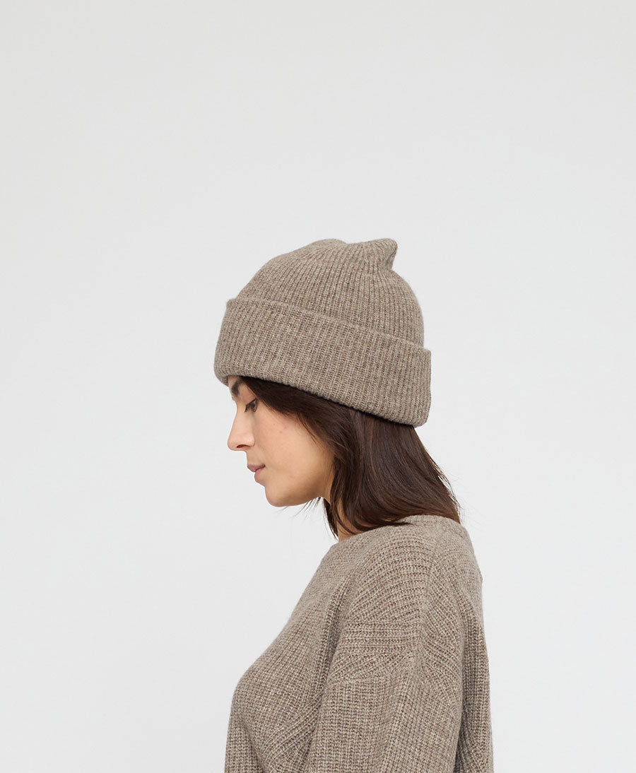 Mütze "Signature Yak Beanie" - Taupe